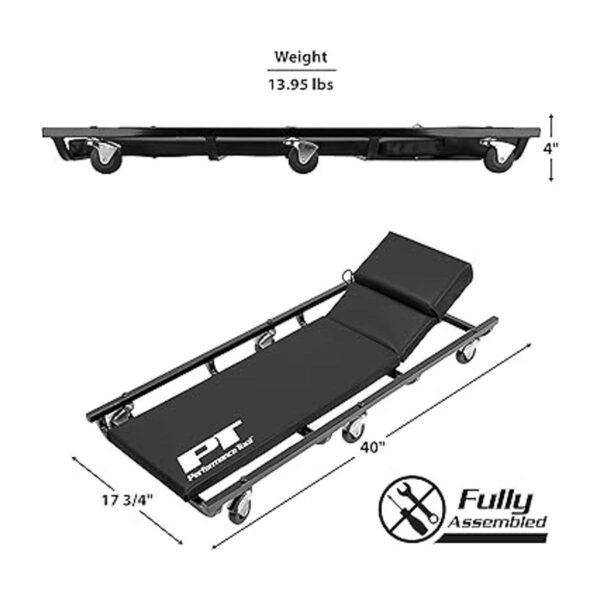 Performance Tool W85005 enredadera de 6 ruedas de 40