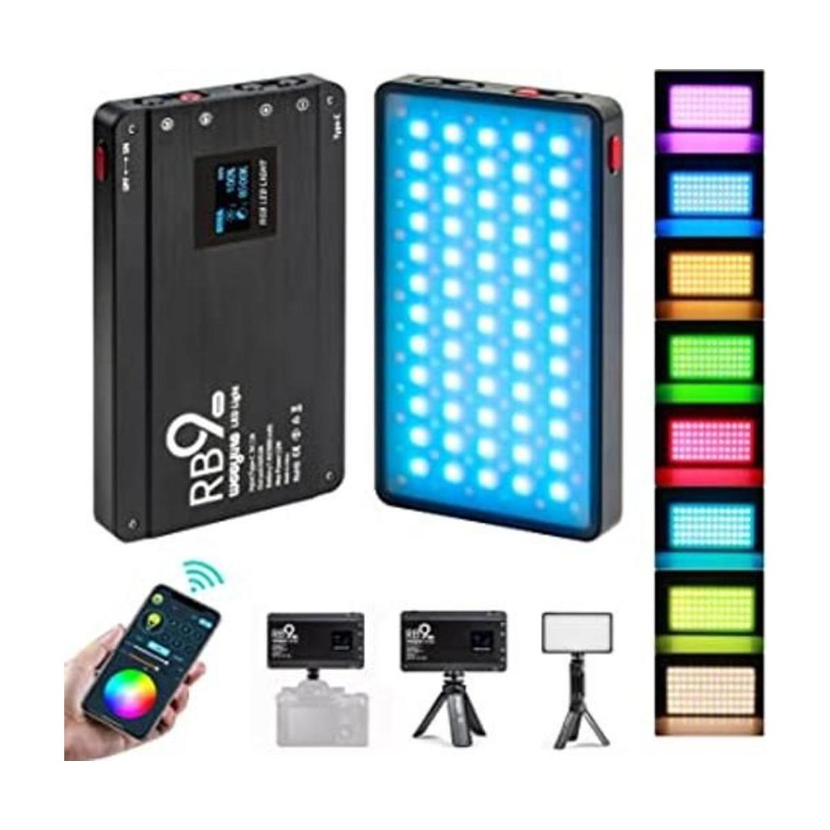 Luz de video de cámara RGB control de aplicación