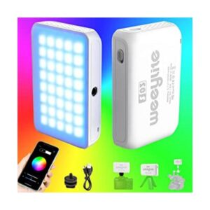 Weeylite Luz de video LED RGB S03 control de aplicación_1