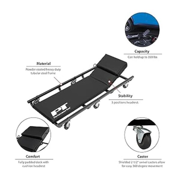 Performance Tool W85005 enredadera de 6 ruedas de 40