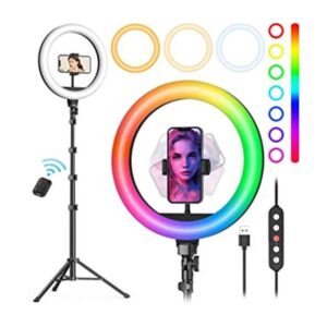 Weilisi 10 Ring Light with Stand 72 Tall Phone_1