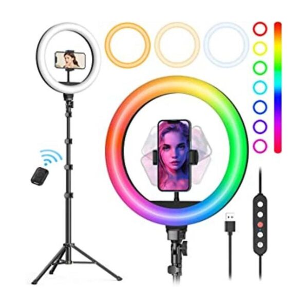 Weilisi 10 Ring Light with Stand 72 Tall Phone_1