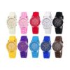 Weicam Paquete de 10 relojes de pulsera de silicona para