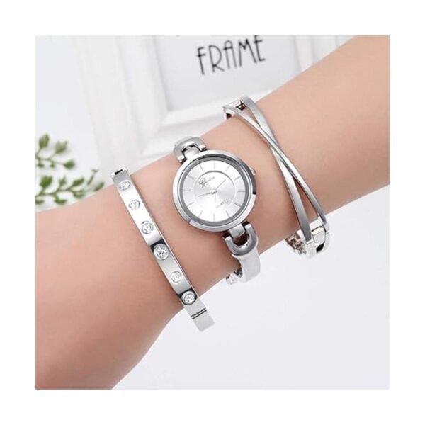 Weicam Reloj de pulsera para mujer diseño de cuarzo_2