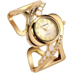 Weicam Reloj de pulsera analógico de cuarzo con esfera_1