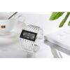 Brazalete rectangular de lujo Dial hueco con reloj_3