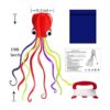 Hengda Kite Software Octopus Flyer Kite with Long Colorful_2