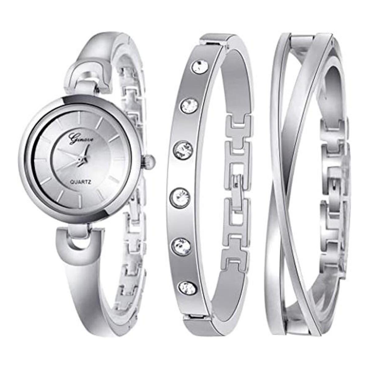Weicam Reloj de pulsera para mujer diseño de cuarzo