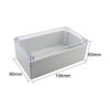 Caja de plástico para proyectos electrónica impermeable_2