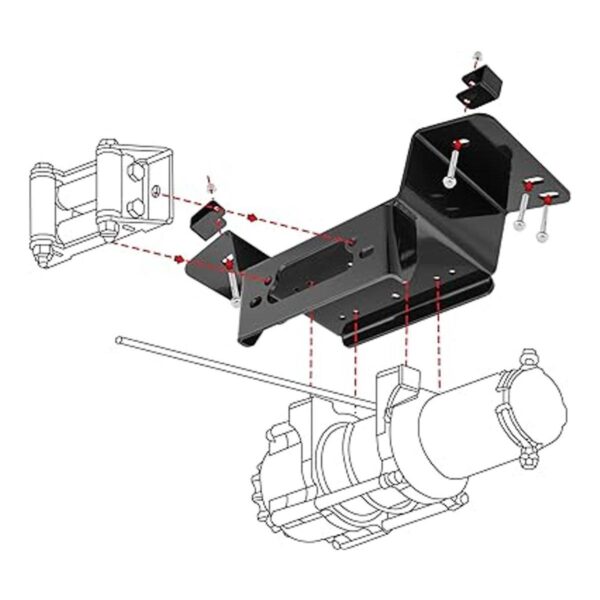 WeiSen Kit de placa de montaje para cabrestante de_5