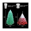 4 moldes de silicona para árbol de Navidad moldes de