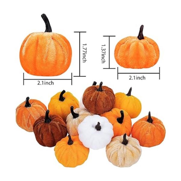 Wehhbtye 12 piezas de terciopelo surtido para decoración_2