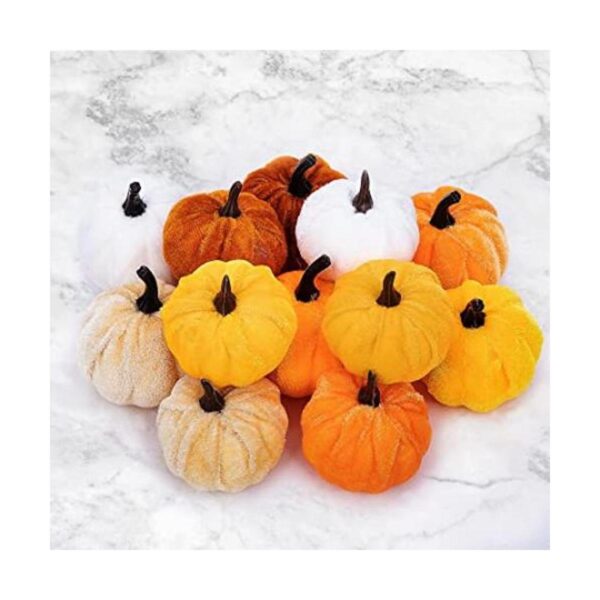 Wehhbtye 12 piezas de terciopelo surtido para decoración_1