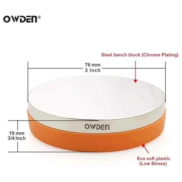OWDEN Kit de sellos de metal para joyería para hacer