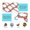 2 Pieces Bird Rope Net Hamster Rat Rope Net Small Animal