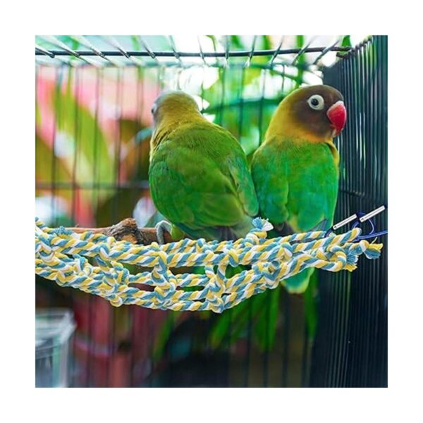 2 Pieces Bird Rope Net Hamster Rat Rope Net Small Animal