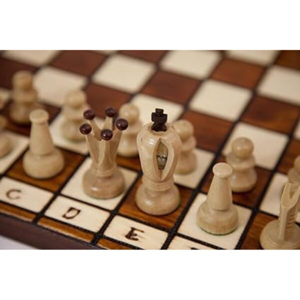 Royal 36 europeo Madera Internacional de Ajedrez Set_2