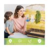 4 Pieces Automatic Bird Water Dispenser Bird Cage Waterer