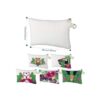 Bolsas de cosméticos multiusos para sublimación en blanco