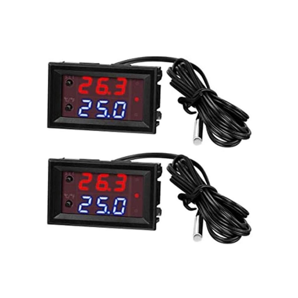 Controlador electrónico de temperatura de 12 V programable