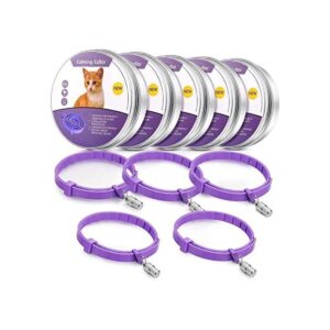 Weewooday Juego de 5 collares calmantes para gatos
