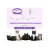 Weewooday Juego de 5 collares calmantes para gatos