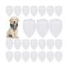 24 bandanas de sublimación en blanco para perros pañuelos