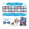 16 corbatas para perro lazos para el verano estilo