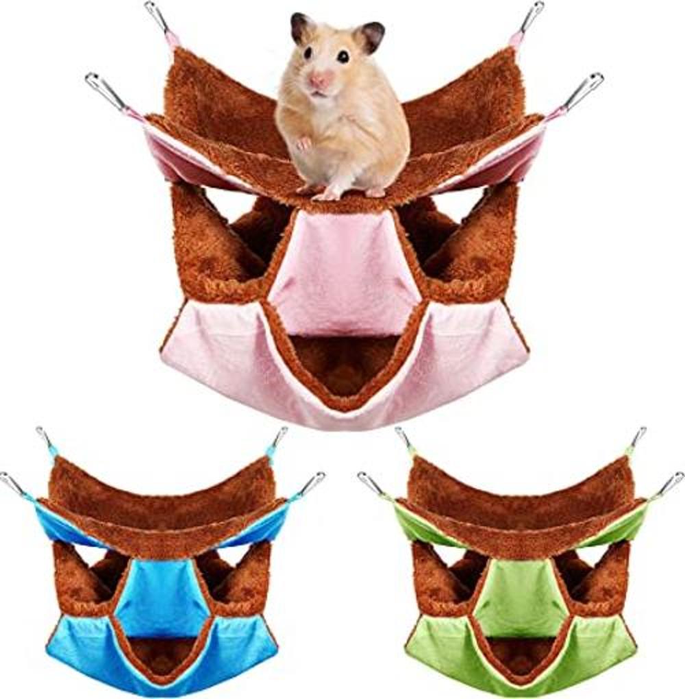 Hamaca colgante de 3 piezas para animales pequeños con