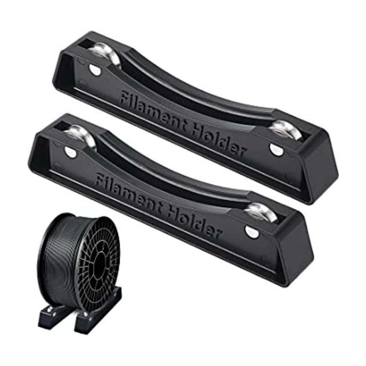 Soporte para carrete de filamento de impresora 3D que se