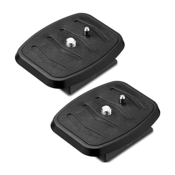 2 piezas de trípode de liberación rápida adaptador de_1