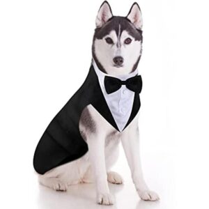 Juego de esmoquin y bandana para perros esmoquin formal