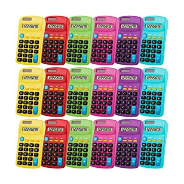 Calculadora de tamaño de bolsillo pantalla de 8 dígitos_1