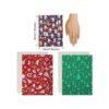 20 hojas de piel sintética de Navidad con diseño de