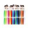 Weewooday 45 collares para cachorros de doble cara para