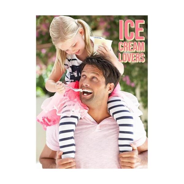 Regalos para papá cuchara de helado grabada con láser_6