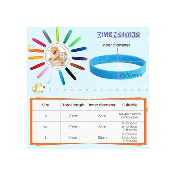 Weewooday 45 collares para cachorros de doble cara para
