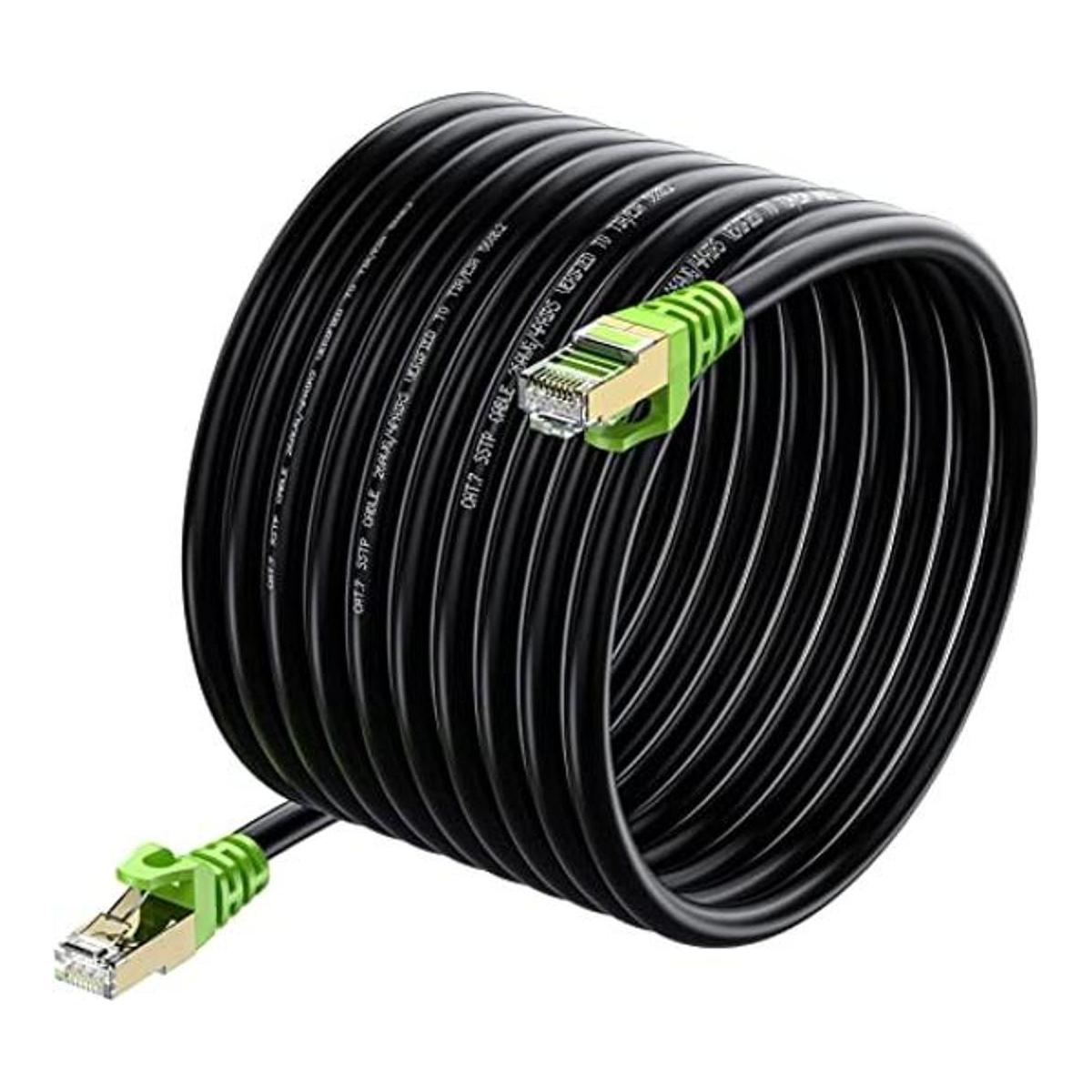 Cable Ethernet Cat 7 al aire libre de 350 pies 26 AWG