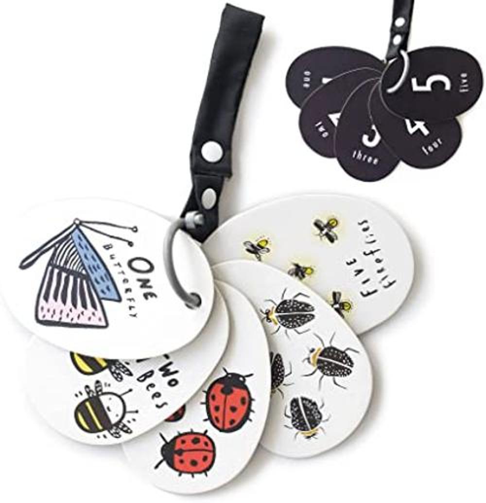 Wee Gallery Tarjetas de cochecito I See Bugs to Count