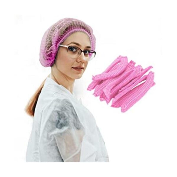 Paquete de 100 gorras desechables no tejidas de 21_1