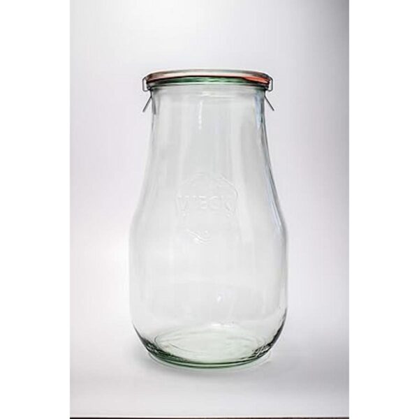 Weck Jars Tarros de tulipán Weck de 25 litros Tarros de