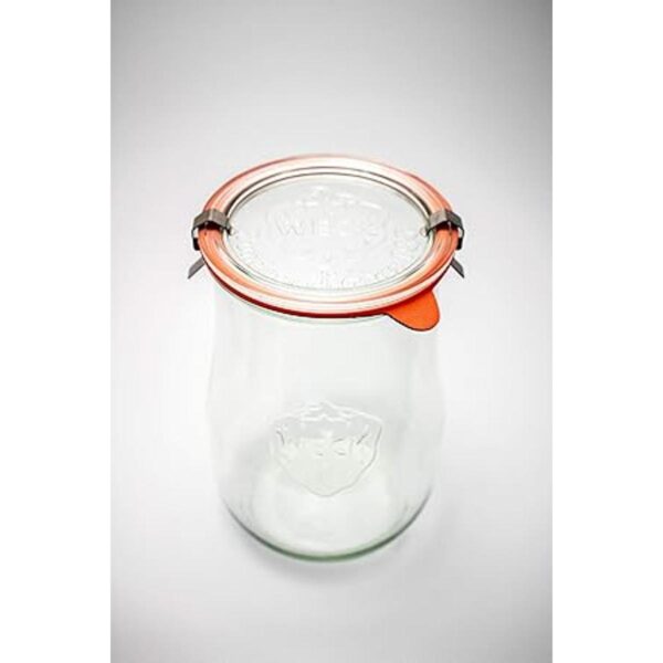 Weck Jars Tarros de tulipán Weck de 1.5 litros Tarros de