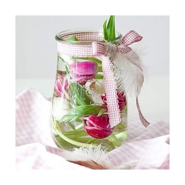 Weck Jars Tarros de tulipán Weck de 1.5 litros Tarros de