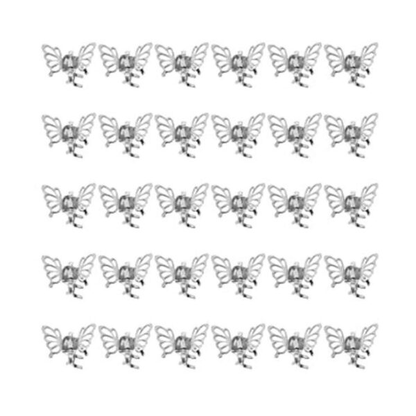 Wecoe 30 Pcs Small Butterfly Hair Clips Girls Tiny Mini_1