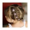 Wecoe 20 pinzas para el cabello de flores pequeñas para_2