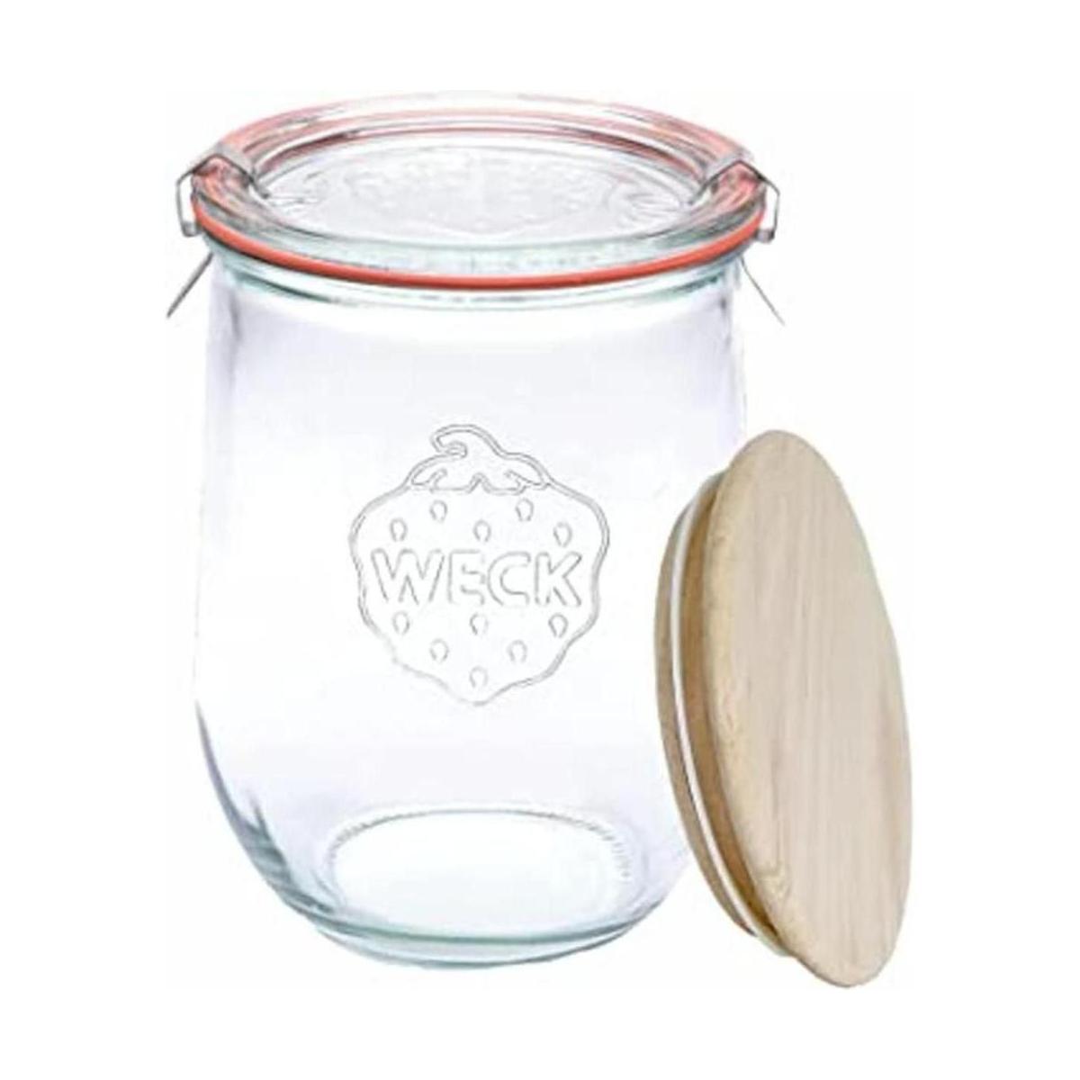 WECK Tarro de tulipán 745 Weck de 1 litro Tarros
