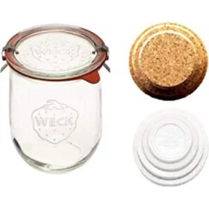 Weck Tulip Jars Tarros para masa agria tarros grandes