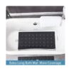 Webos Tapete plegable de silicona para bañera tapete de_2