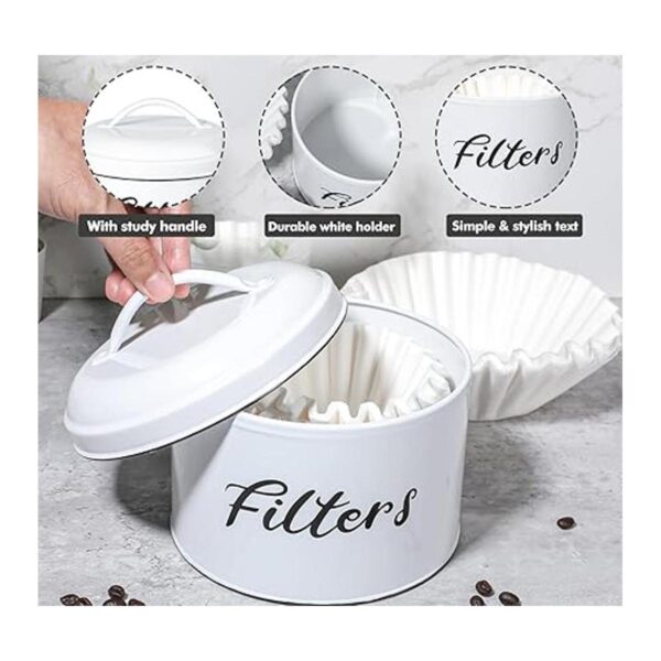 Webake Soporte para filtro de café contenedor de