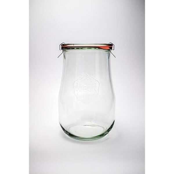 Weck Jars Tarros de tulipán Weck de 1.5 litros Tarros de